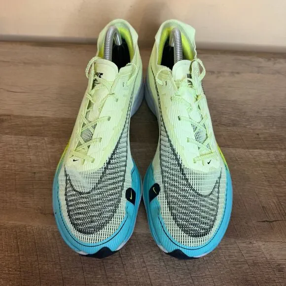 Nike ZoomX Vaporfly NEXT% 2 Green/White RUNNING SHOES CU4123-700 Women’s US 10.5 - Picture 4 of 8